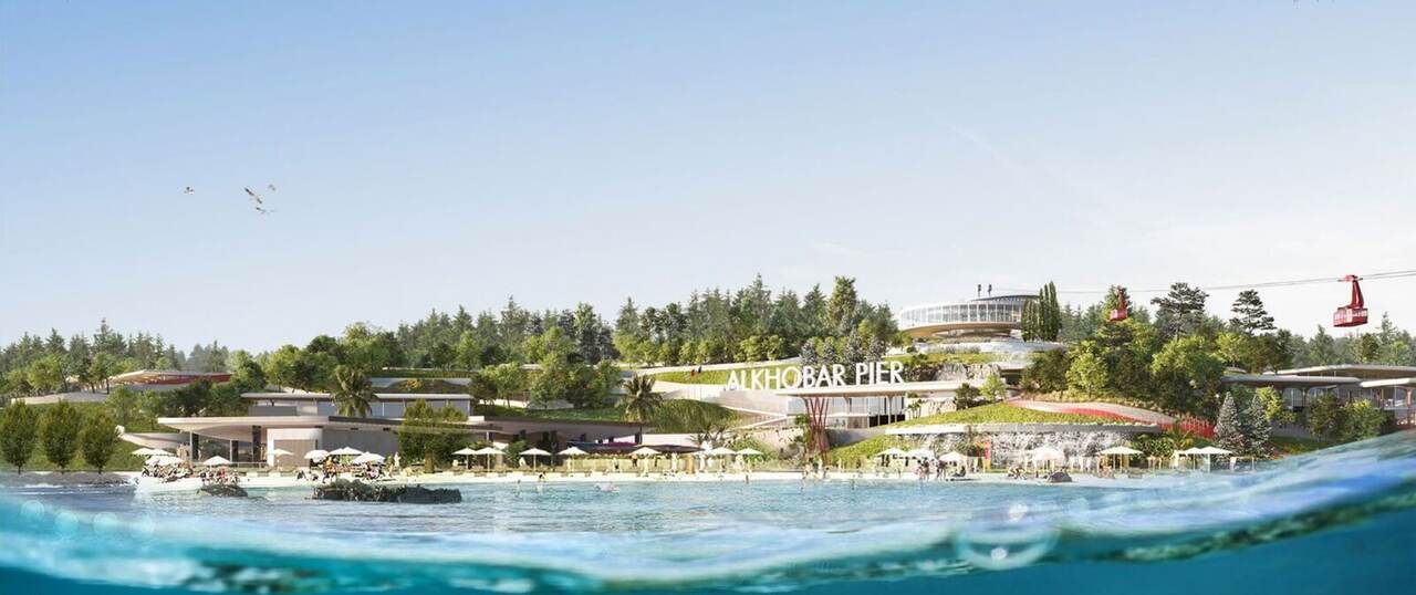 Al Khobar Pier exterior render